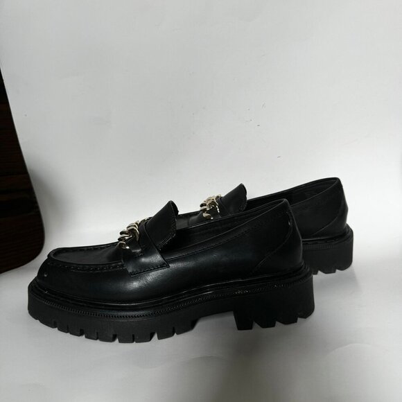 Aldo Shoes - ALDO chain trim lug sole loafers SIZE 8.5